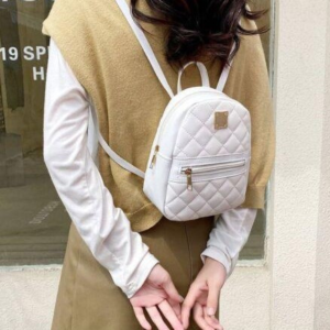 Mini Mochila Tipo Acolchada